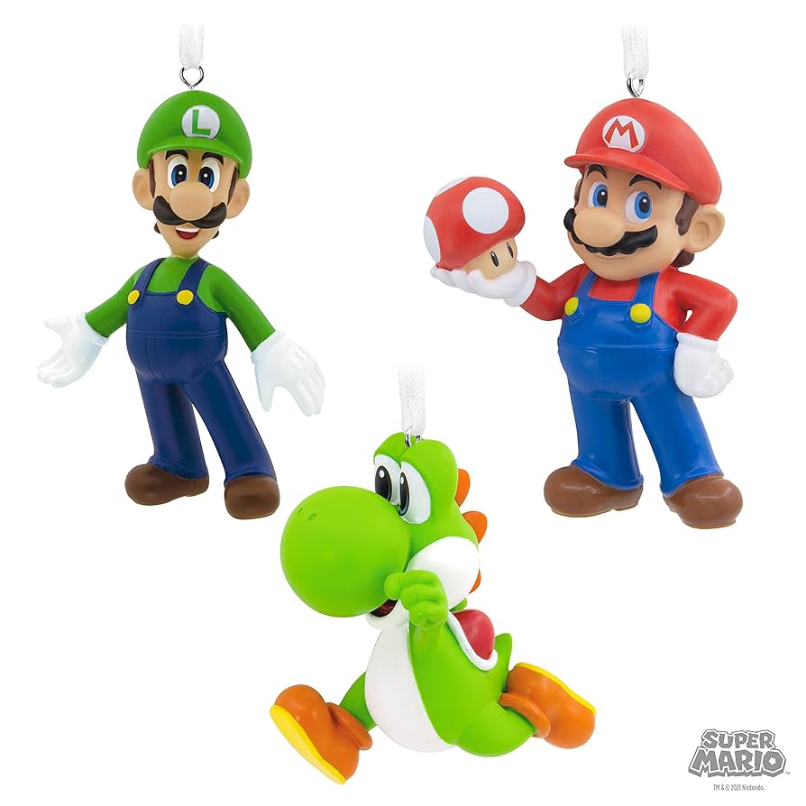 Hallmark スーパーマリオ ネコマリオ クリスマスオーナメント Amazon.com: Hallmark Keepsake Christmas Ornament, Nintendo